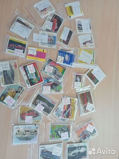 Фантики и вкладыши от жевачек СССР больше 1000шт