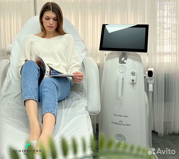 Диодный лазер для эпиляции Лю'Минес Evo’Pro 2400в
