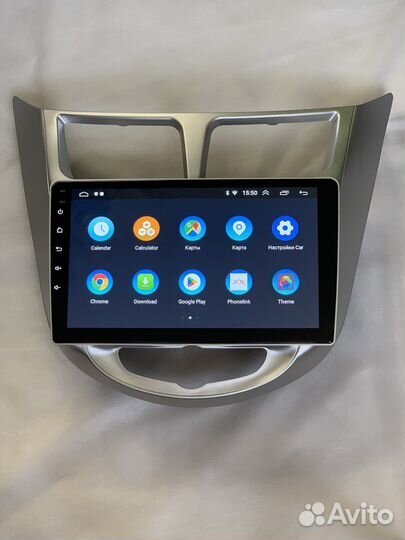 Магнитола Android 1/16 2/32 Hyundai Solaris 10-17