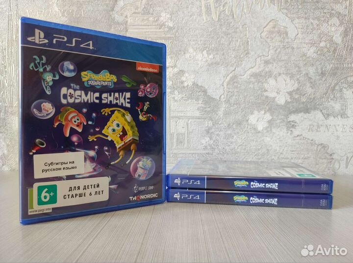 Spongebob squarepants the cosmic shake ps4