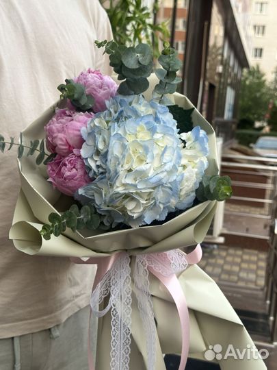 Пионы Букет Доставка