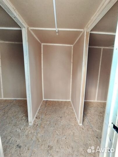 Бытовка металлическая распашонка 6х2,4 новая