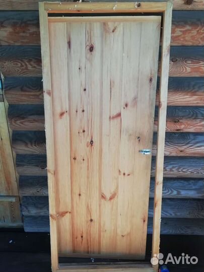 Дверь деревянная бу
