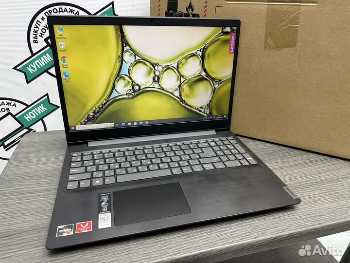 2021 Lenovo 8 ядер Ryzen 5 3500U 8Gb DDR4 SSD 256