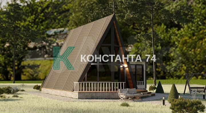 Дом 60 м² на участке 6 сот.