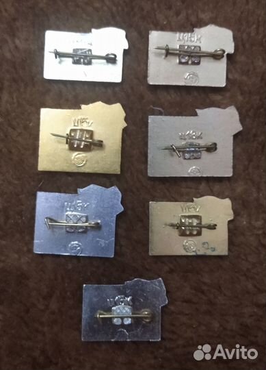 Полные наборы значков кораблей и судов СССР