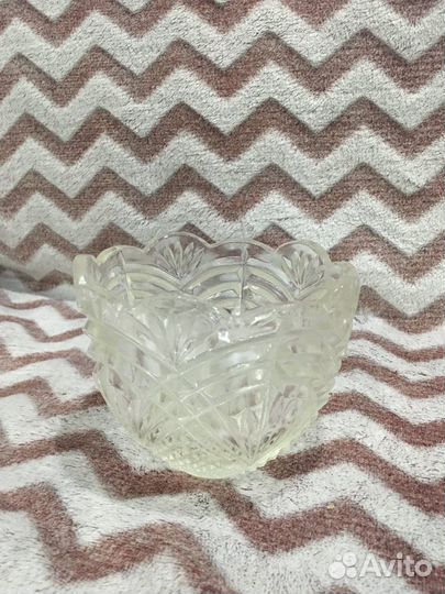 Хрустальная ваза салатница много разных