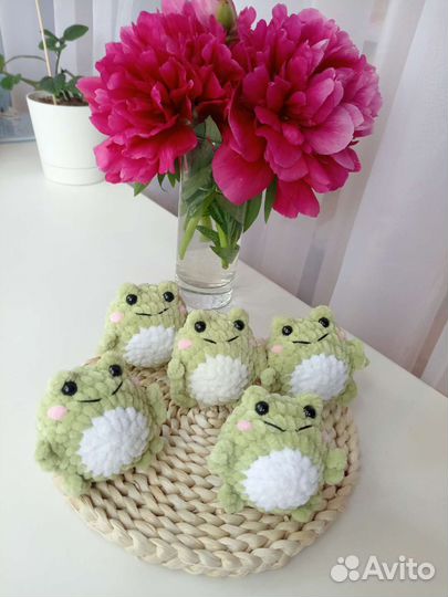 Вязаные игрушки ручной работы