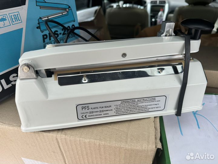 Запаиватель пакетов ручной pfs-200 с резаком