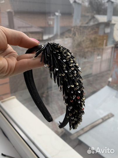 Ободок для волос, заколки