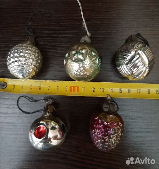 Елочные игрушки советские СССР