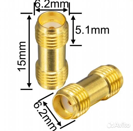 Переходник SMA на SMA