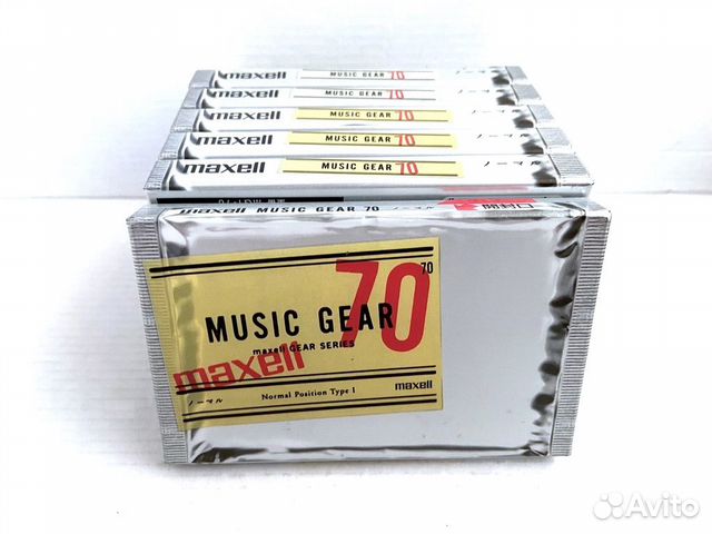 Аудиокассета Maxell Music Gear MG-1 70 - 2000 г