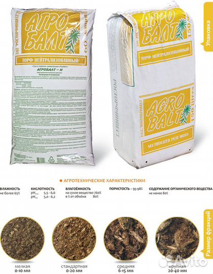 Торф Агробалт