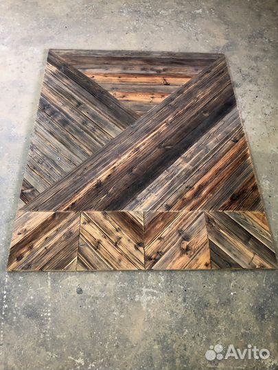 Деревянное амбарное панно