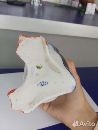 Графин Пингвин фарфор лфз СССР