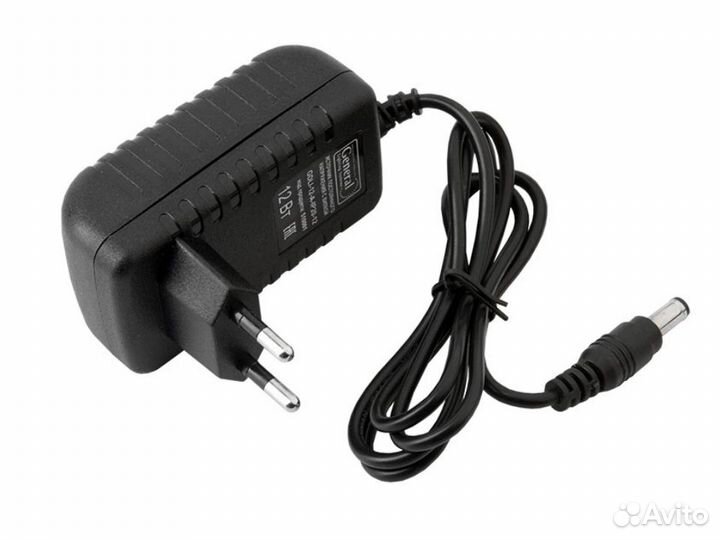 Блок питания 12W 12V 1A IP20 (Адаптер)