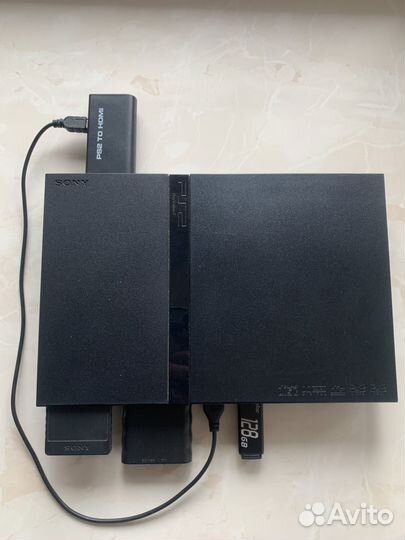 Sony playstation 2 ps2 slim прошитая