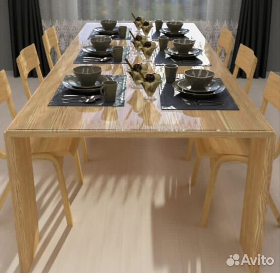 Силиконовая скатерть гибкое стекло