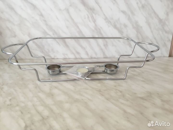 Блюдо для запекания с подогревом 3 л сервировка