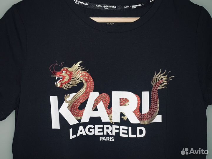 Футболка Karl Lagerfeld Paris, S, оригинал