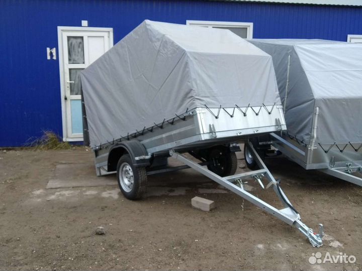 Прицеп легковой 2.56*1.32 с тентом 1.4аэро от пфс
