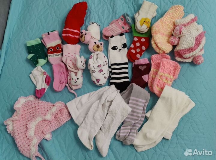 Носки, колготки, пинетки