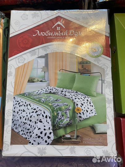 Белье постельное, покрывала, скатерти