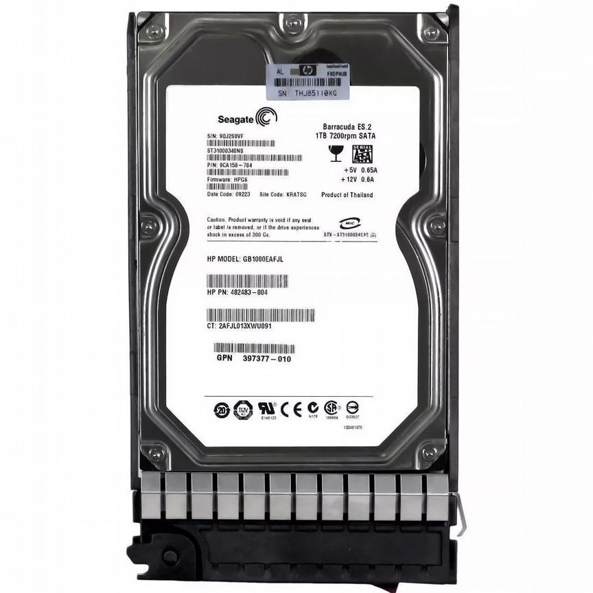 [GB1000EAFJL] Жесткий Диск Hp 1tb Sata2 3,5" Hdd Gb1000eafjl