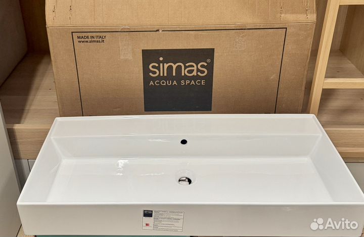 Раковина Simas Agile 101x46