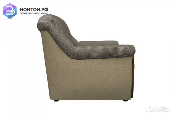 Диван книжка Вега-1 коричневый