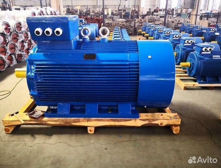 Электродвигатель аир 355SMB6 200кВт 1000об новый
