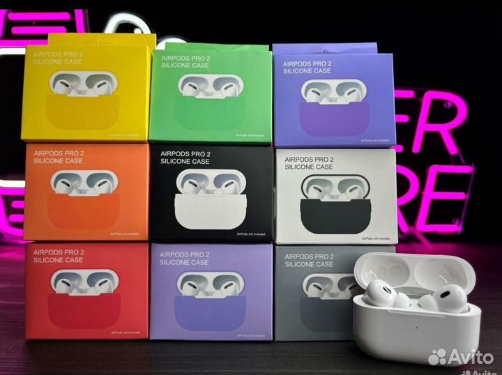 Наушники AirPods Pro 2 USB-C (Гарантия+подарок)