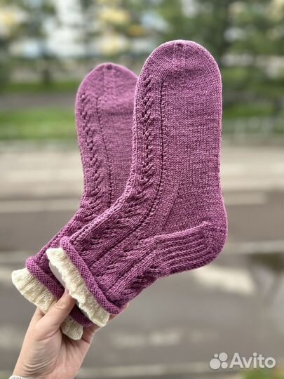 Носки вязаные ручной работы