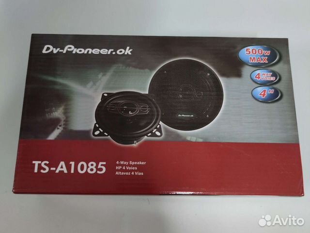 Динамики Pioneer TDA 1085, 10cm, новые