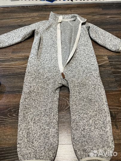 Детский комбинезон hm 92 на флисе