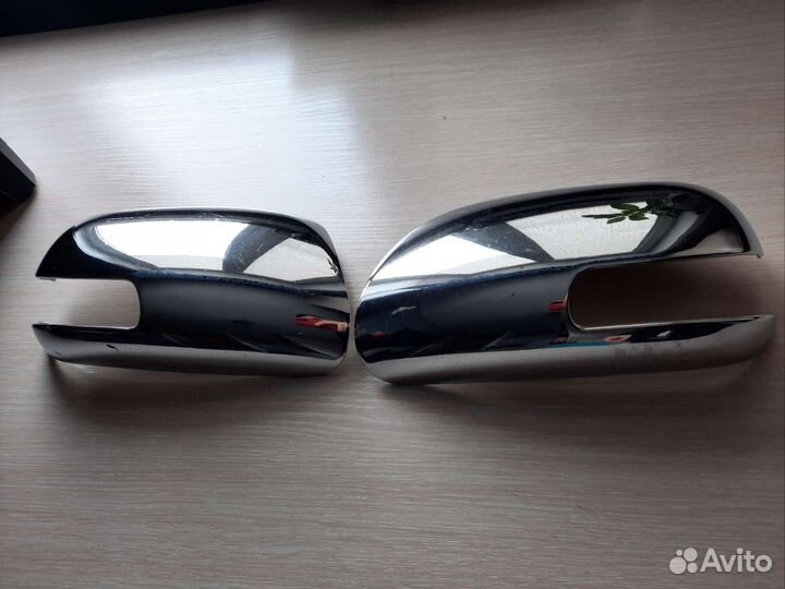 Хром накладки на зеркала Toyota axio/fielder