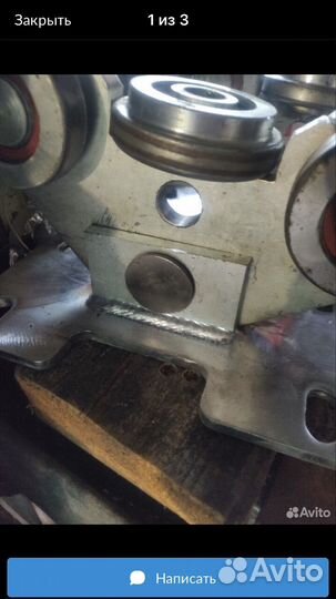 Ролики для откатных ворот алютех