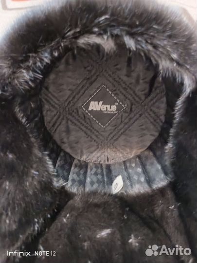 Норковая шапка мужская ушанка новая