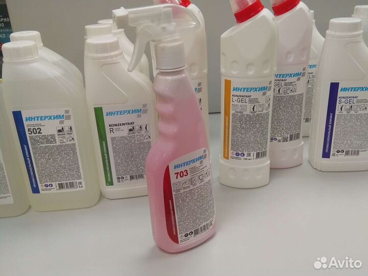 Профессиональная химия для клининга Интерхим 703