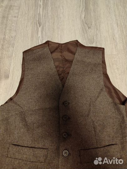 Английский твидовый жилет 46 р