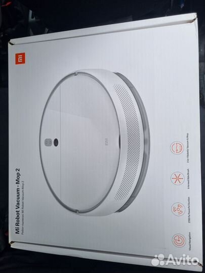 Моющий робот пылесос xiaomi mi robot vacuum mop 2