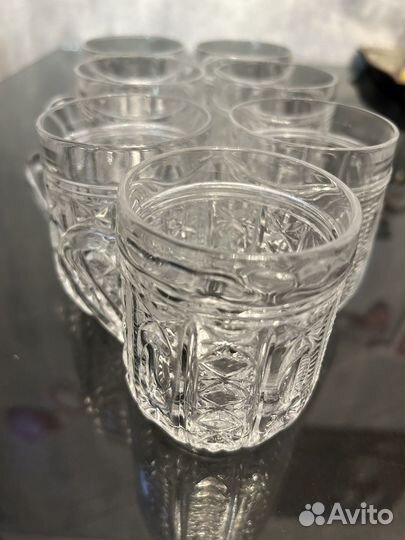 Хрустальные бокалы СССР