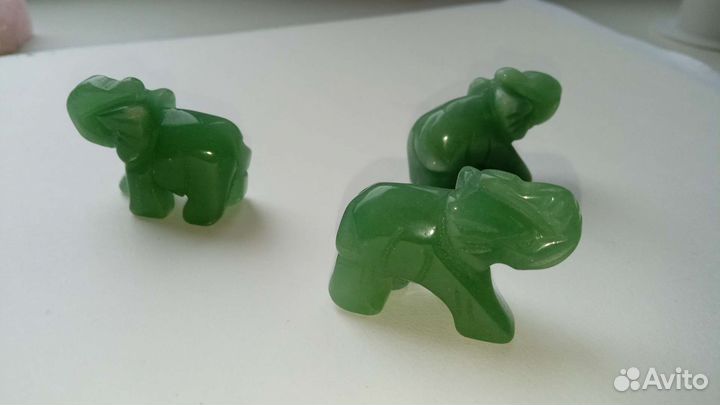 Статуэтка фигурка слон из камня
