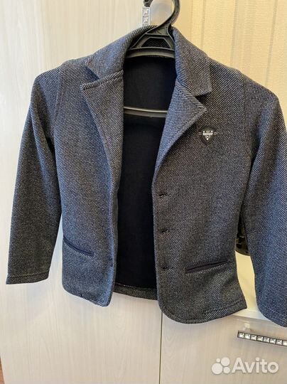 Пиджак для мальчика рост 122