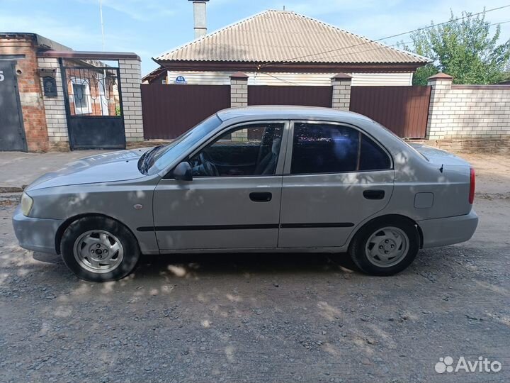 Hyundai Accent 1.5 МТ, 2004, 317 000 км