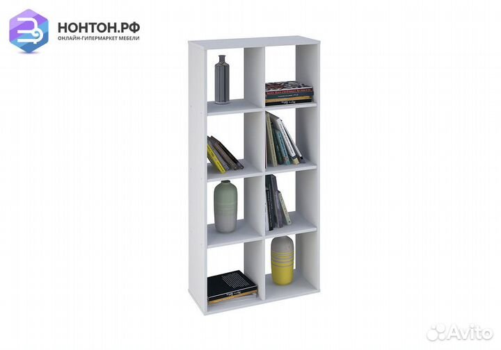 Стеллаж кубический Polini home Smart 8 секций белы