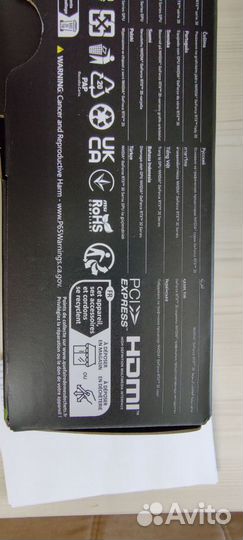 Видеокарта MSI (GeForce RTX 3050 gaming 6G)