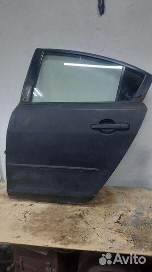Дверь левая задняя mazda 3 bk
