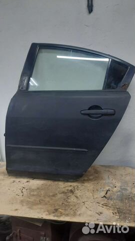 Дверь левая задняя mazda 3 bk